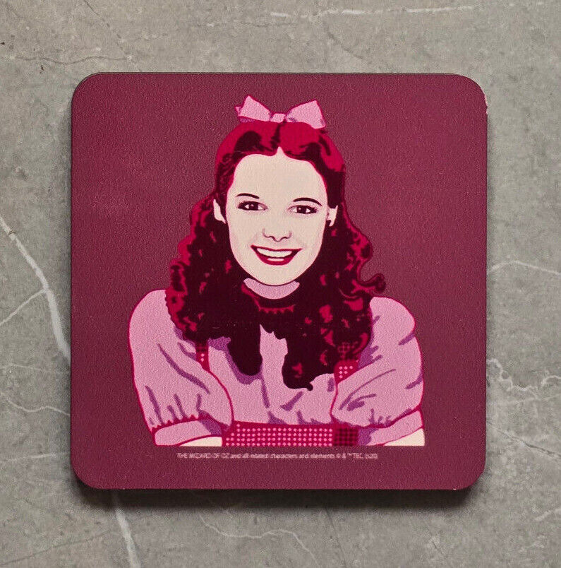 The Wizard of Oz Mug Coaster Set novelty coasters LION DOROTHY TINMAN SCARECROW