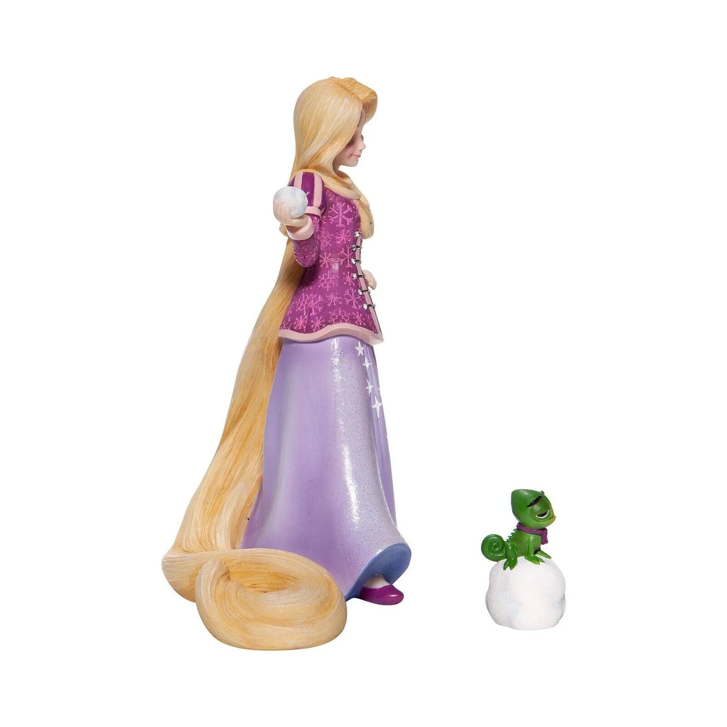 Rapunzel & PASCAL Disney Showcase Collection Holiday Princess Figurine 21CM