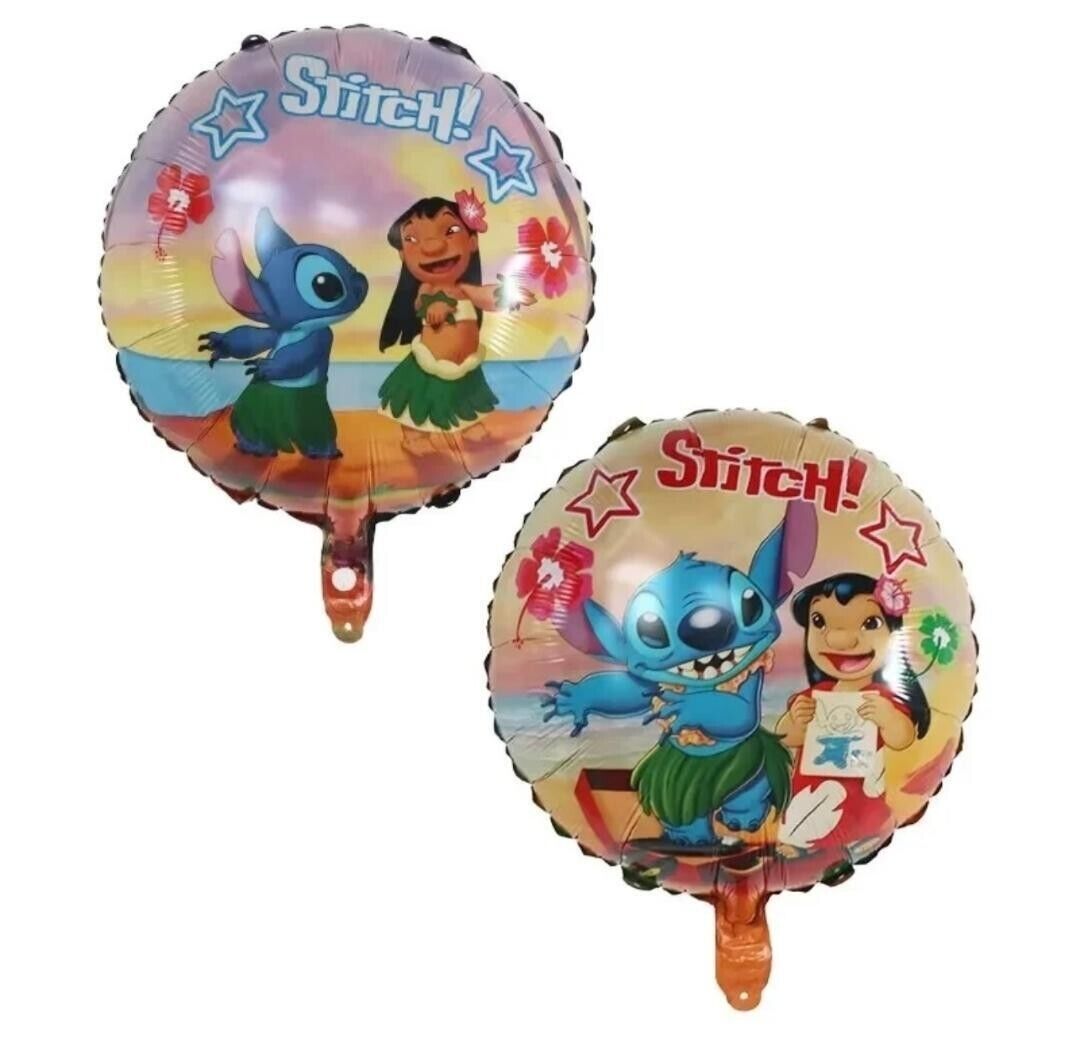 Stitch foil Balloons Birthday 18 inch party aluminum Angel Lilo balloons