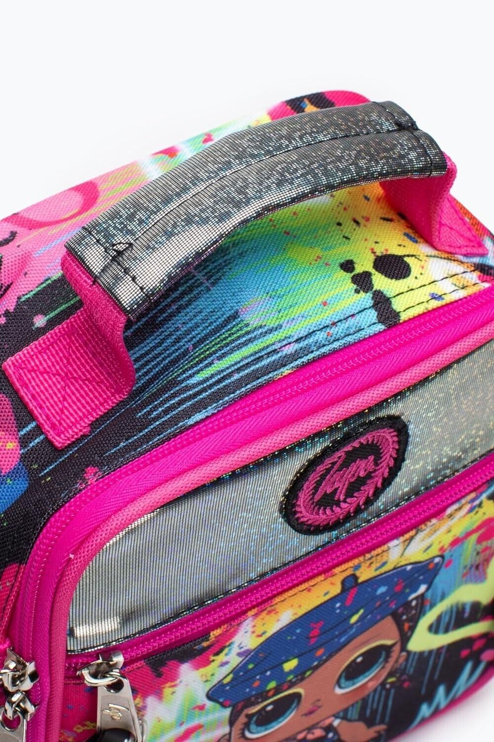 Hype x L.O.L. Surprise Drip Drop Multi Coloured  Lunch Box Bag Pink Holographic