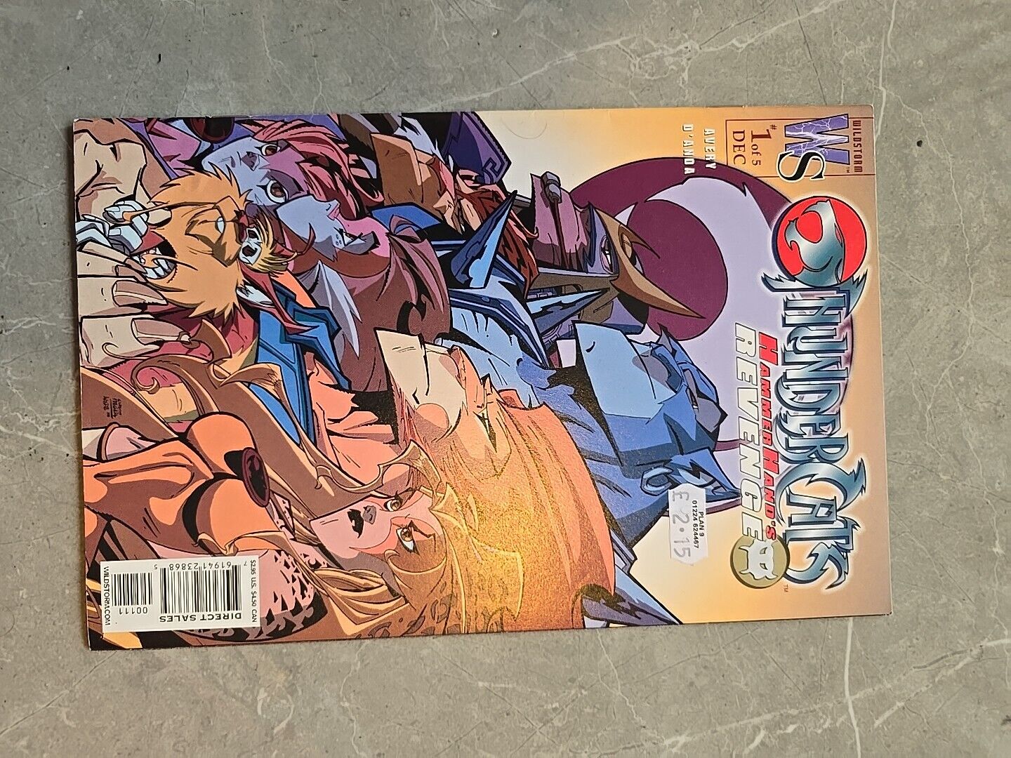 ThunderCats HammerHands Revenge 1-5 Complete Series Set 2003 Wildstorm Comic Lot