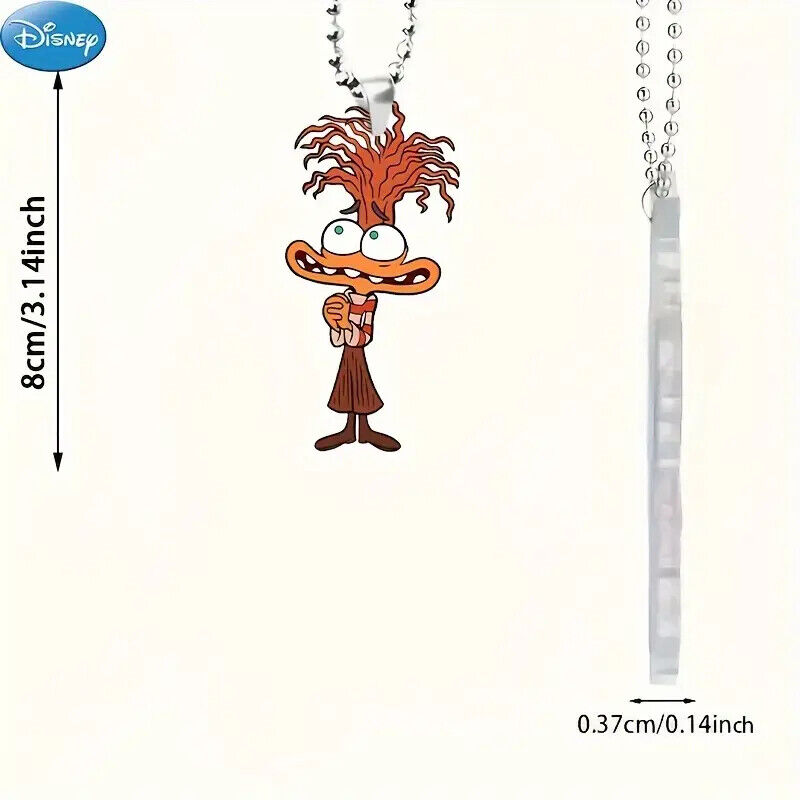 INSIDE OUT 2 ANXIETY ORANGE CAR Tree Pendant Decoration XMAS CHRISTMAS BIRTHDAY