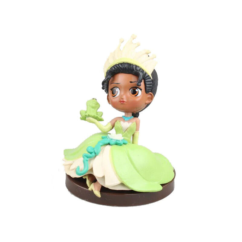 Lovely Disney Princess Figure Cake Topper Toy Doll ARIEL BELLE REPUNZEL JASMINE