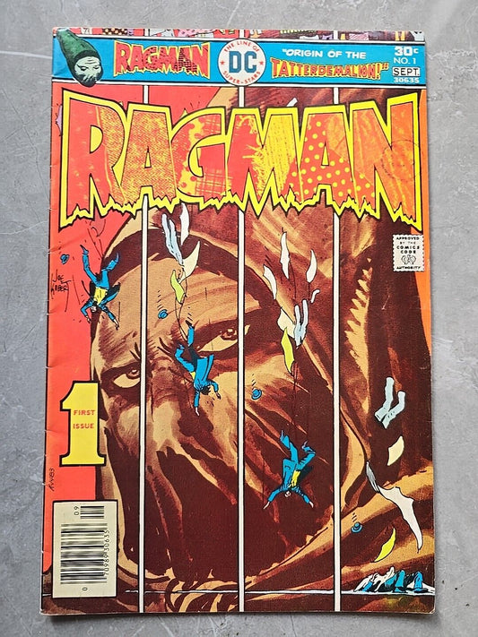 Ragman 1976 #1 6.5-VGF 1st appearance 1976 DC Robert Kanigher suit of souls