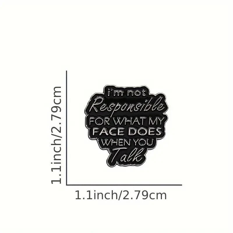 I WILL PUT YOU IN A TRUNK & HELP PEOPLE LOOK  FOR YOU Pin Badge NOVELTY FUNQUOTE