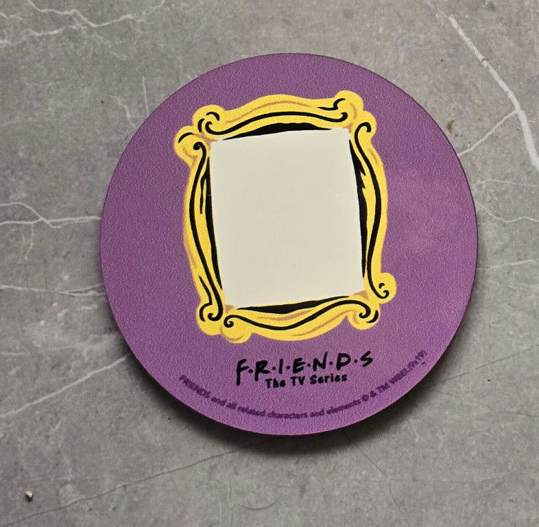 Genuine Friends TV Sitcom Phrases Coaster Drinks Mat FOUNTAIN TURKEY UMBRELLA