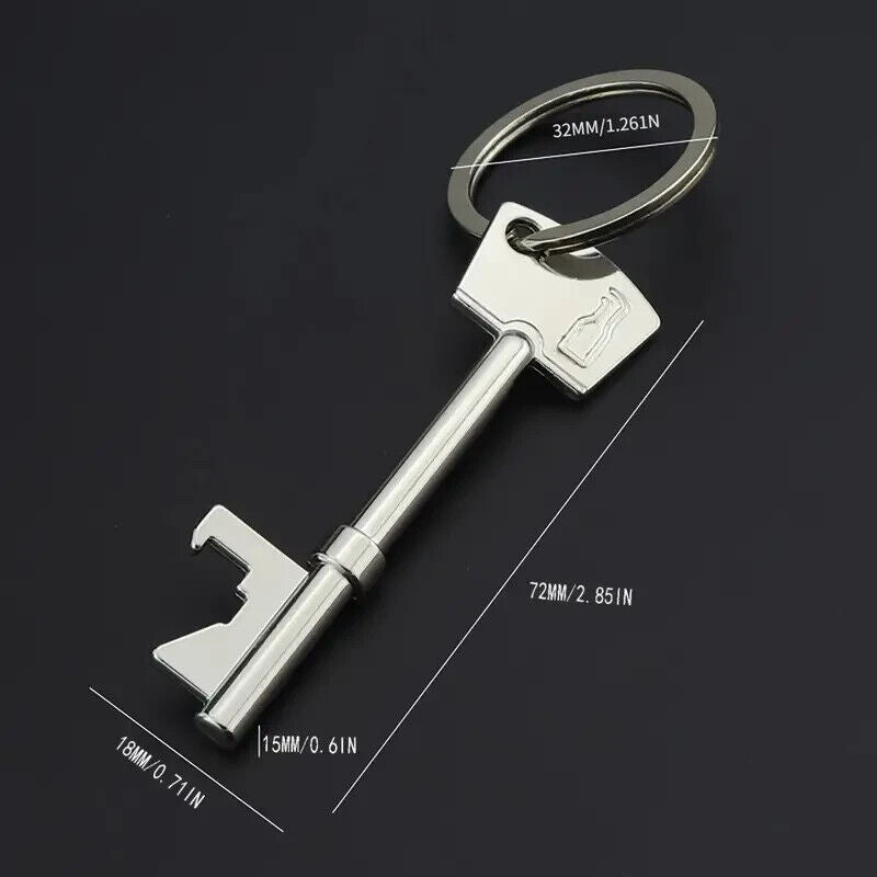 TRADITIONAL Key  Bottle Opener  Stocking Filler SILVER GIFT FUN NOVELTY
