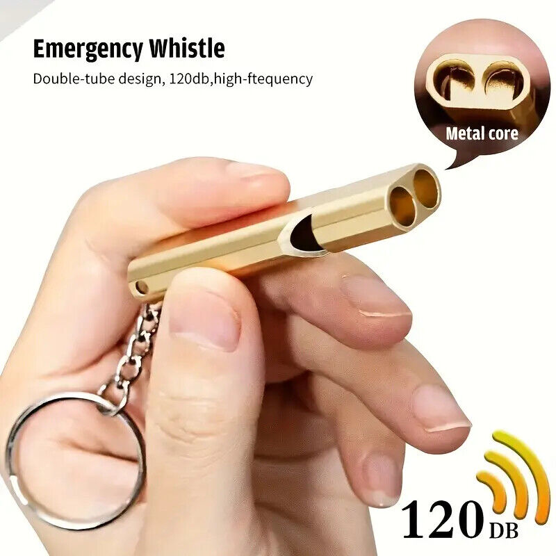 Survival Whistle Super Loud Emergency Distress Whistle for Camping Hiking Dogs