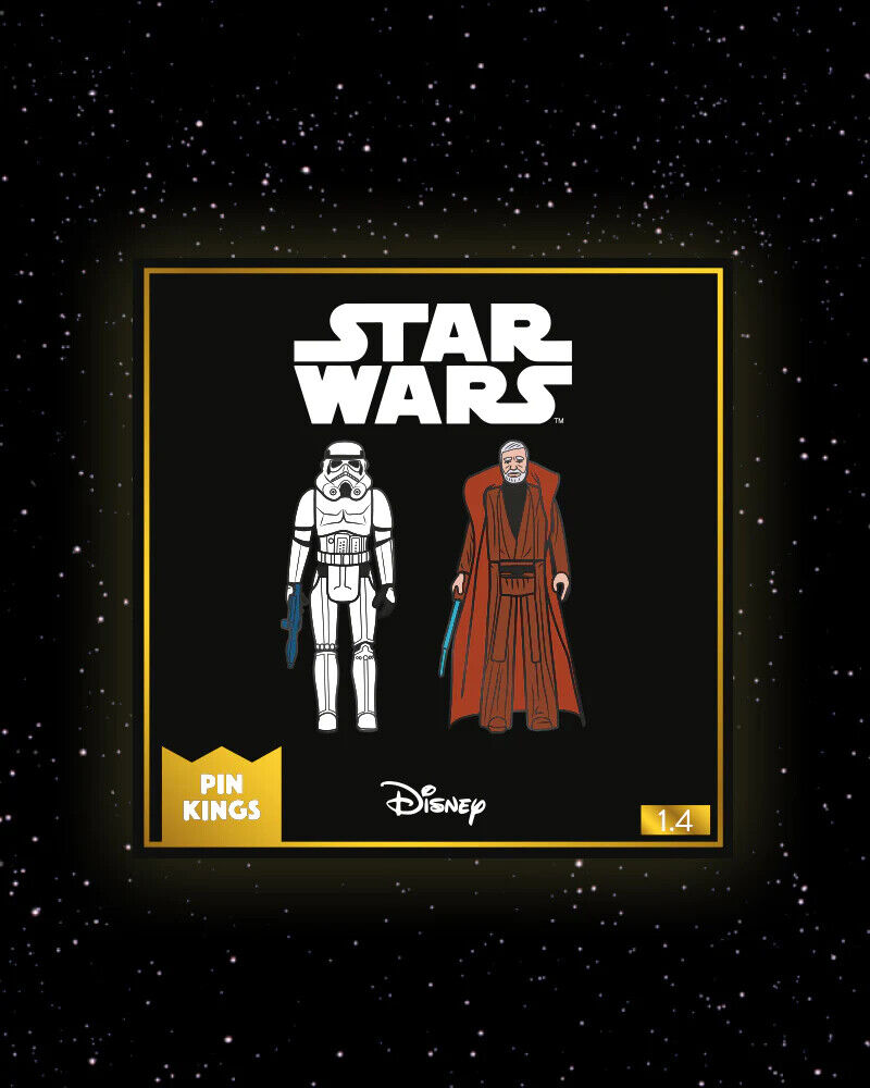 Pin Kings Star Wars Enamel Pin Badge LUKE DARTH CHUWBACCA LUCAS DISNEY OFFICIAL