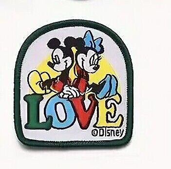 DISNEY MICKEY MOUSE Iron Sew On Embroidered Patch PATCHES TV MOVIE RETRO