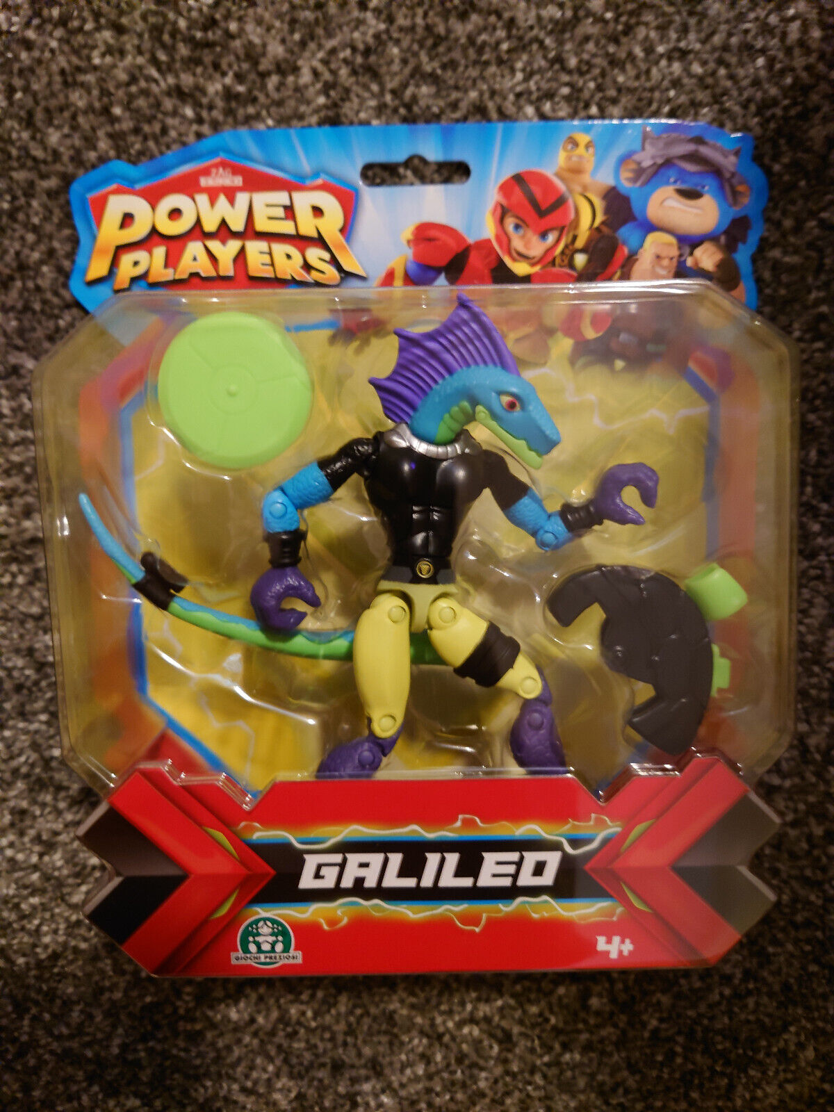 POWER PLAYERS AXEL, MASKO, BEARBARIAN, SARGE, MADCAP, GALILEO CHOOSE