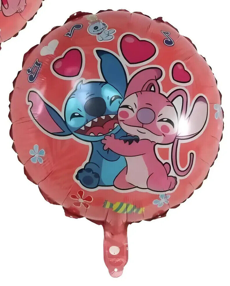 Stitch foil Balloons Birthday 18 inch party aluminum Angel Lilo balloons