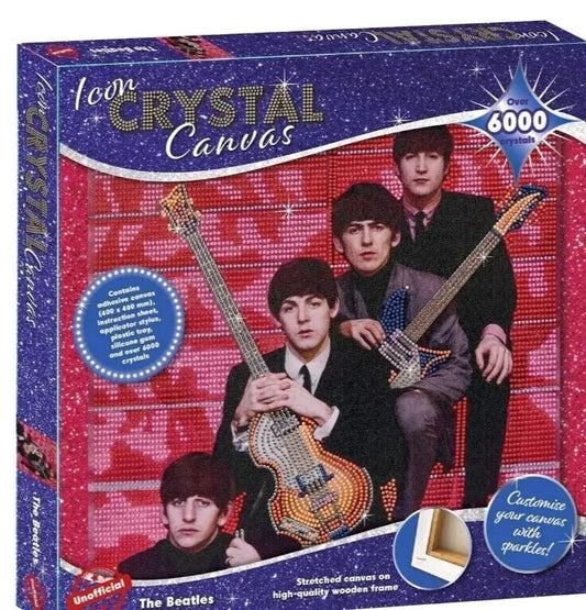 Icon Crystal Canvas The Beatles Creative Painting Perfect gift Art Deco Music