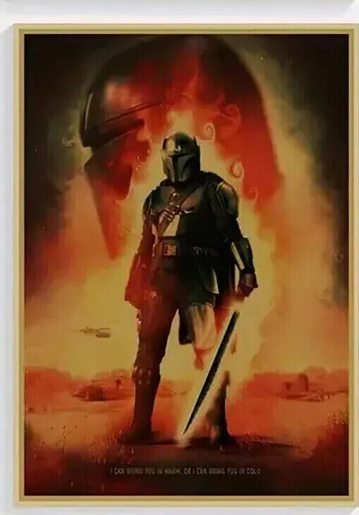 STAR WARS Wall Art Movie Poster Print Picture KRAFT LEILA DARTH VADER LUKE