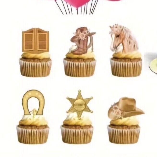 Animal Horse Theme Birthday Party Set Balloons Banners Cake Decorations Pink