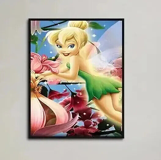 TINKERBELL Canvas Wall Art Movie Poster Print Picture DISNEY FAIRY MAGIC PETER