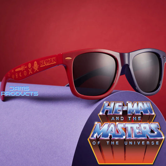 Numskull He-Man & Skeletor MASTERS OF THE UNIVERSE Sunglasses One Size RED PURPL