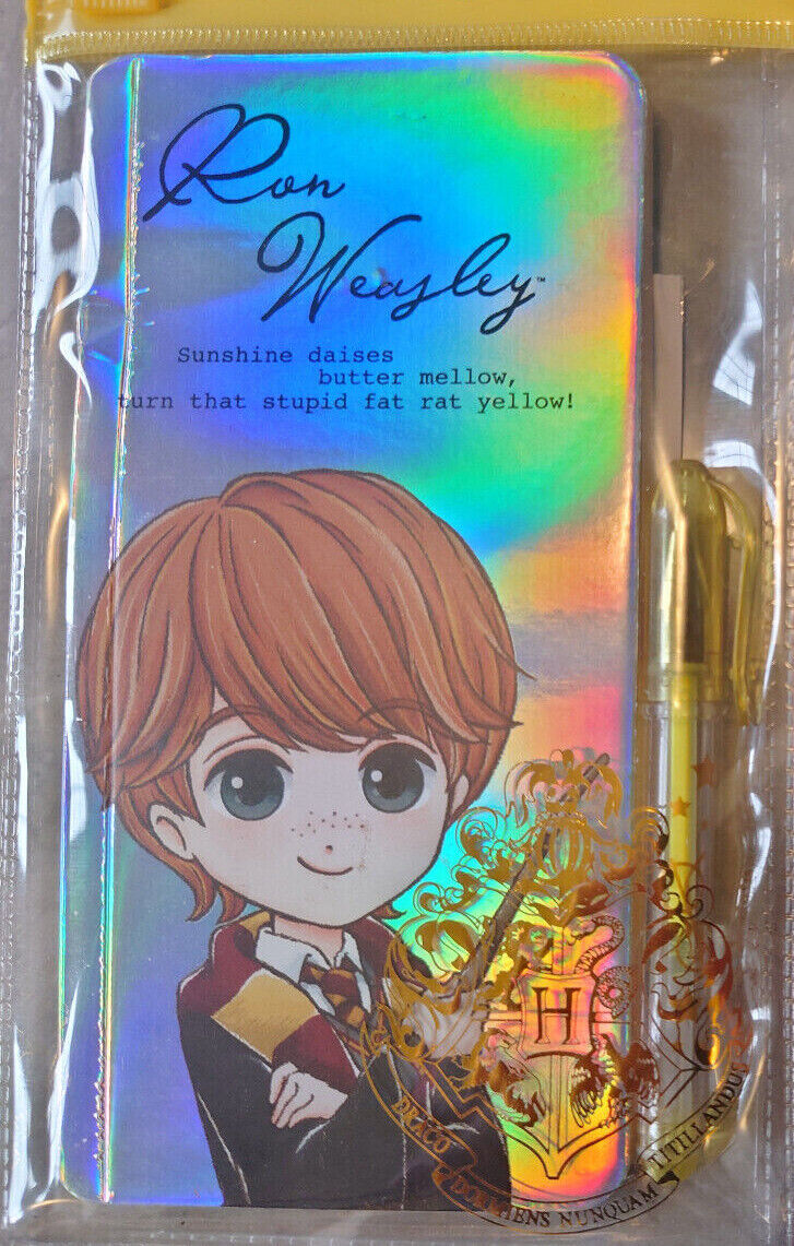 Harry Potter Mini Notebook Set Choose Character On Notebook STOCKING FILLER