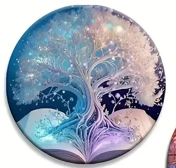 MYSTICAL WILLOW TREE COASTER Coffee Tea Drink COCKTAILS VIVID SCENE