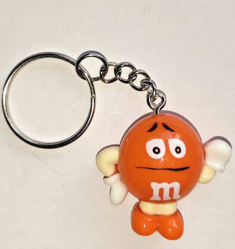 Novelty 3D Keyring Gift M&M Kids & Adult Birthday Charm MMs Chocolate key chain