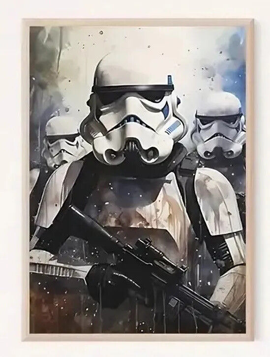 Star wars Canvas Wall Art Movie Poster Print Picture Retro CHEWBACCA DISNEY