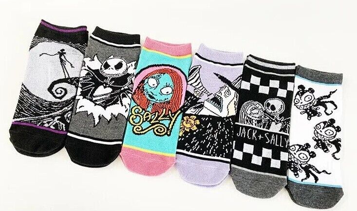 LICENSED Nightmare Before Christmas Socks Novelty One Size BOAT CASUAL SOCK WEAR