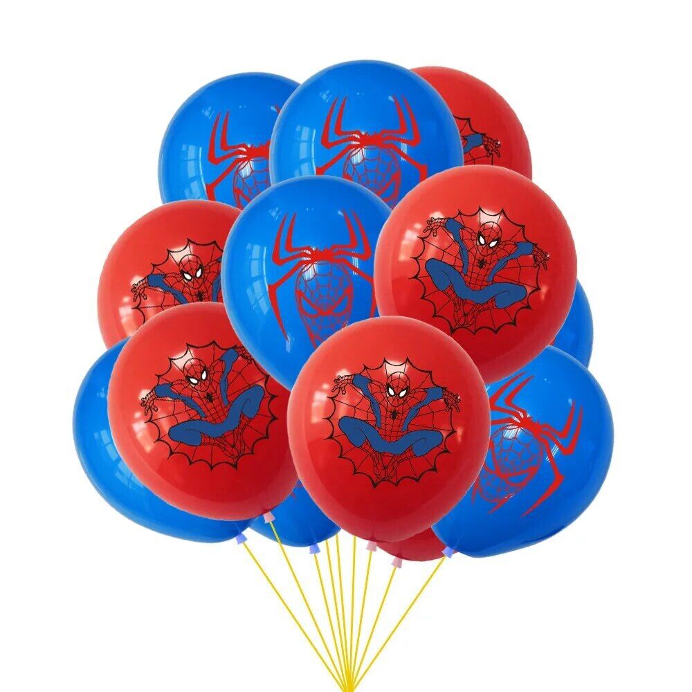 SPIDERMAN GAMING PARTY SUPPLIES BALLOONS TOPPERS VIDEO GAME BIRTHDAY DECORATIONS