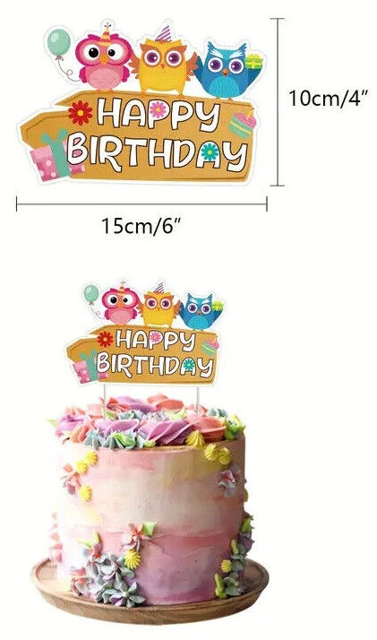 Owl Woodland Balloon Party Birthday Decorations Boys Balloons Green Brown Pink