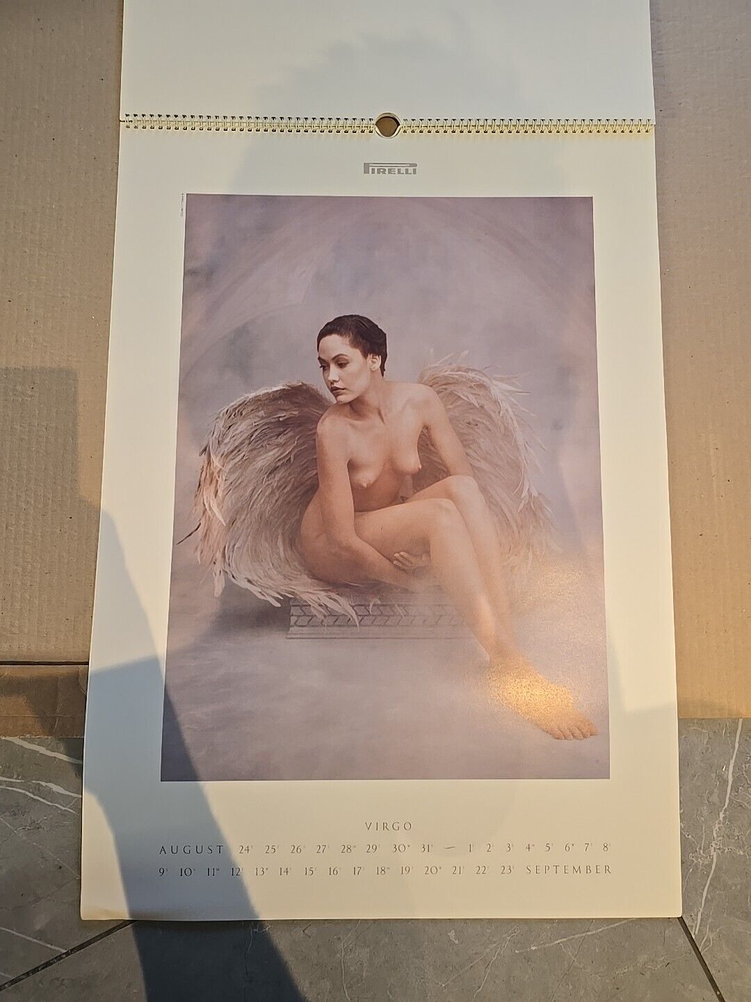 VINTAGE PIRELLI CALENDER 1989 SIGNS ZODIAC ORIGINAL BOX MINT COND LIBRA VIRGO