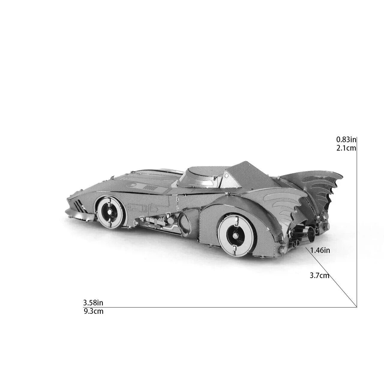 Batman New 3D Metal Puzzles Jigsaw DIY Model Building Kits Toy BATMOBILE GIFT