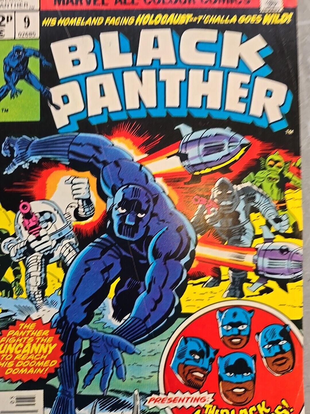 BLACK PANTHER #9 VF (8.0) MARVEL COMICS MAY 1978 MUSKETEERS WAKANDA HOLOCAUST