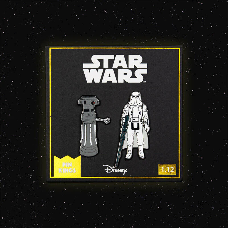 Pin Kings Star Wars Enamel Pin Badge LUKE DARTH CHUWBACCA LUCAS DISNEY OFFICIAL