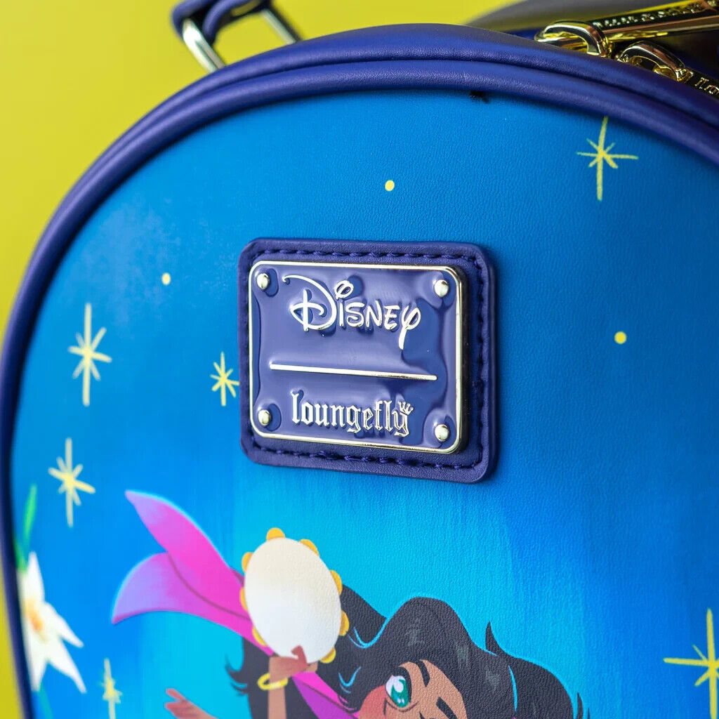 Loungefly x Disney Hunchback of Notre Dame Esmeralda Mini Backpack QUASIMODO