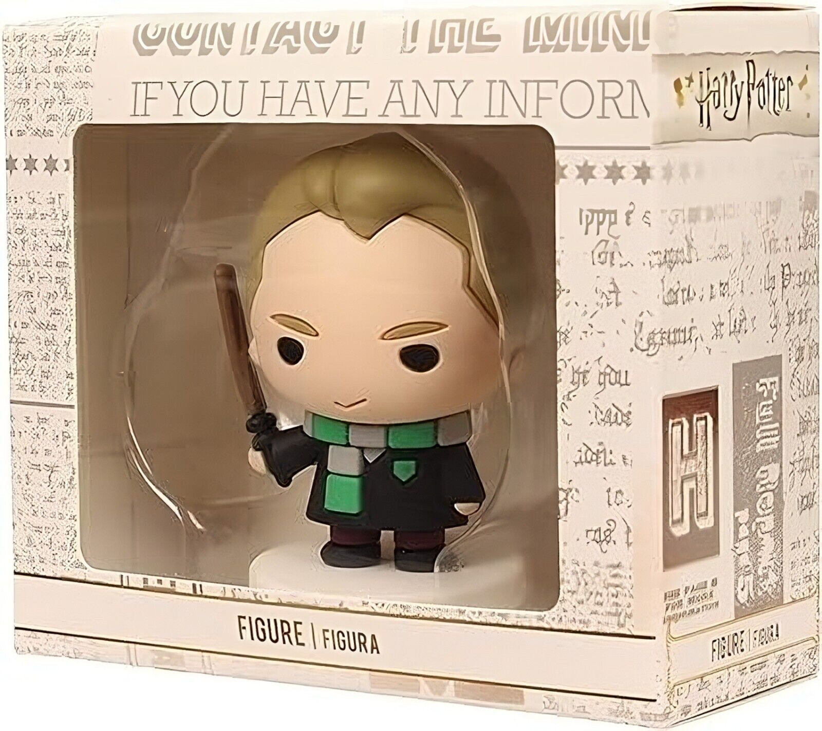 DRACO MALFOY SD Toys Harry Potter Wizarding World 6cm Ebonite Mini Figures