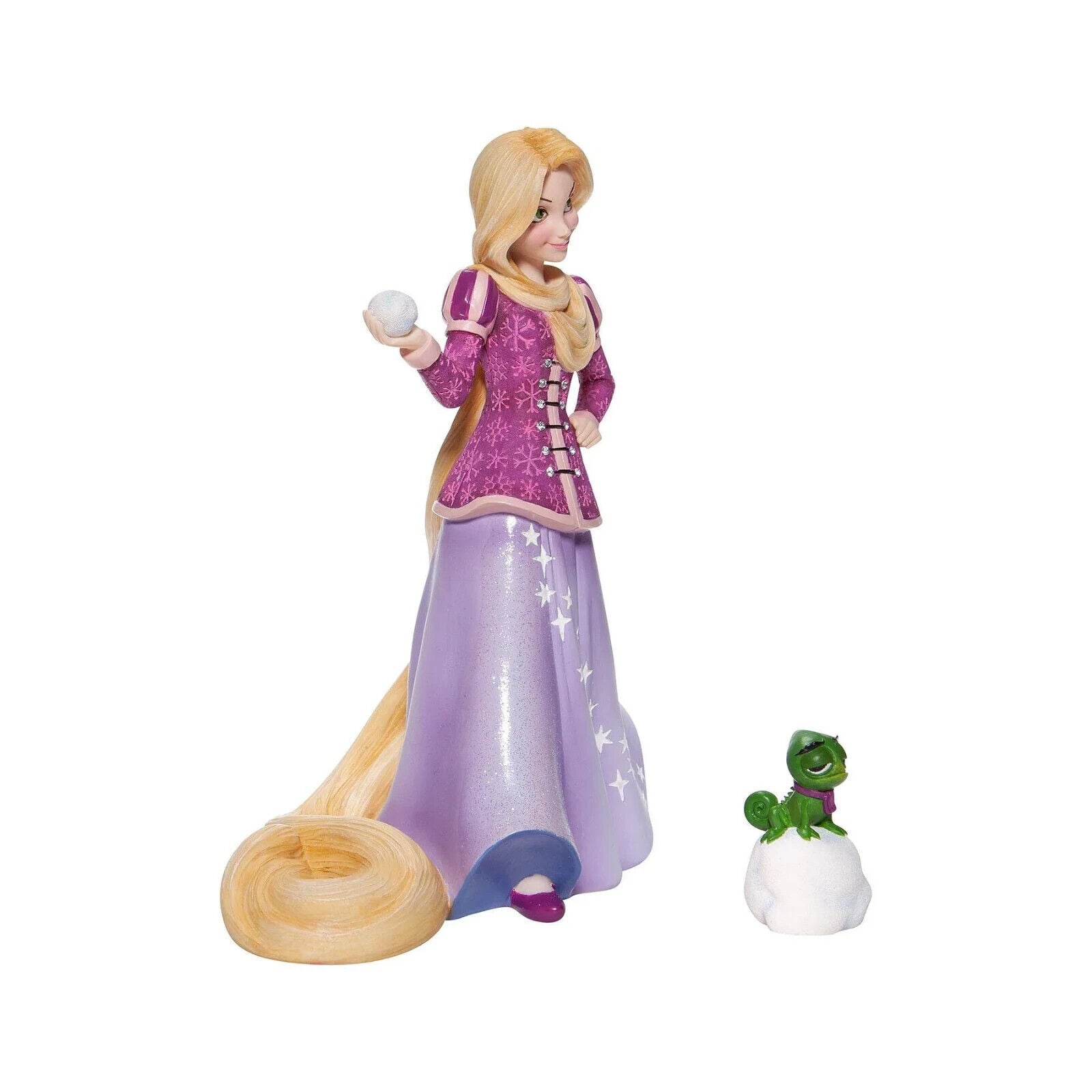 Rapunzel & PASCAL Disney Showcase Collection Holiday Princess Figurine 21CM