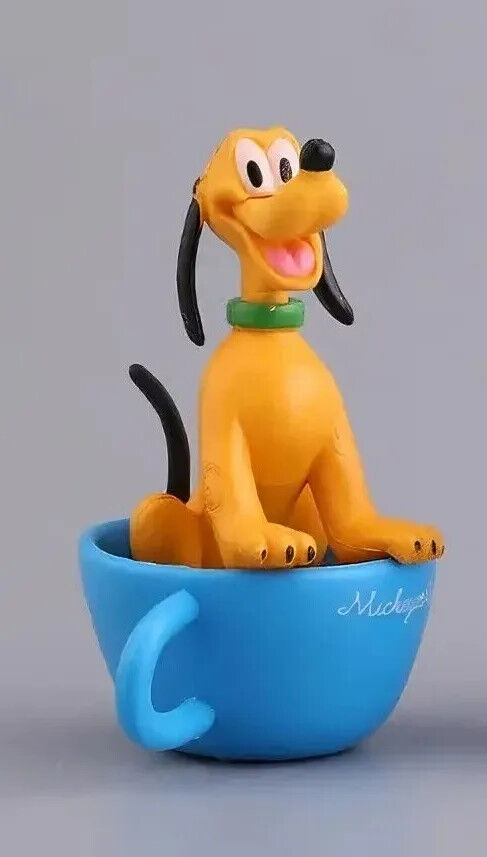 Mickey Mouse Minnie Donald Pooh Cup Club Action Figure Kids Toy Gift Cake Unisex