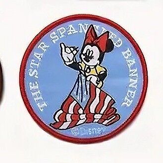 DISNEY MICKEY MOUSE Iron Sew On Embroidered Patch PATCHES TV MOVIE RETRO