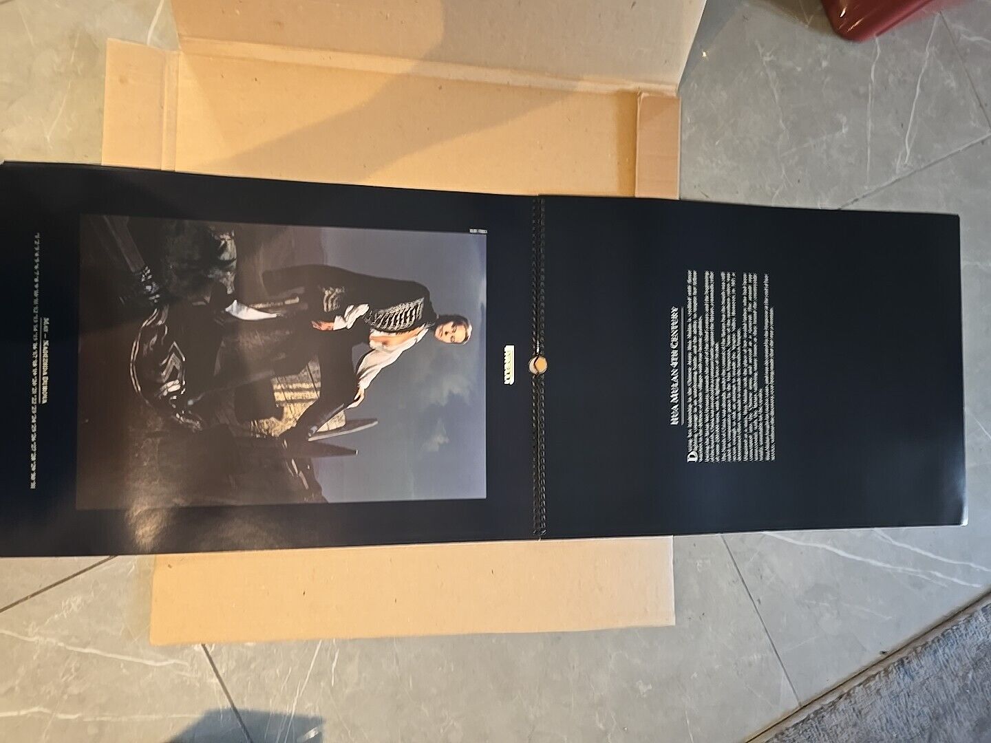 LARGE The Pirelli Calendar 1991 Original Box Casing Stunning Art Work Quality