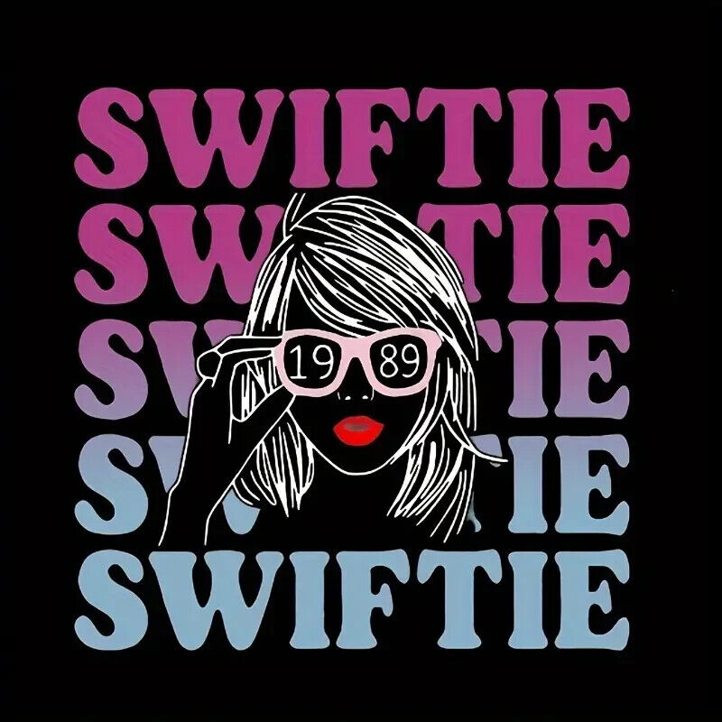 TAYLOR SWIFTIE Sticker Clothes Patches Heat Transfer Thermal DIY T-Shirt swift
