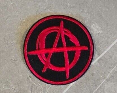 Anarchy patch Punk Biker Rocker iron sew on Button Sex Heavy Rock n roll Pistols