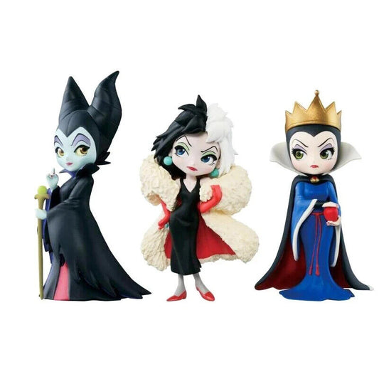 Disney Villians collection Figure Maleficent Cruella De Vil evil queen dwarfs