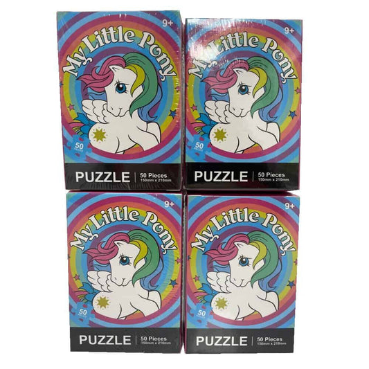 Childrens MLP MY LITTLE PONY Mini Puzzles  50 pieces STOCKING FILLER
