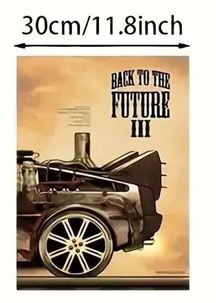 BACK TO THE FUTURE PART 1 2 3 CANVAS Film Movie Art Wall PRINT Actor COMIC RETRO