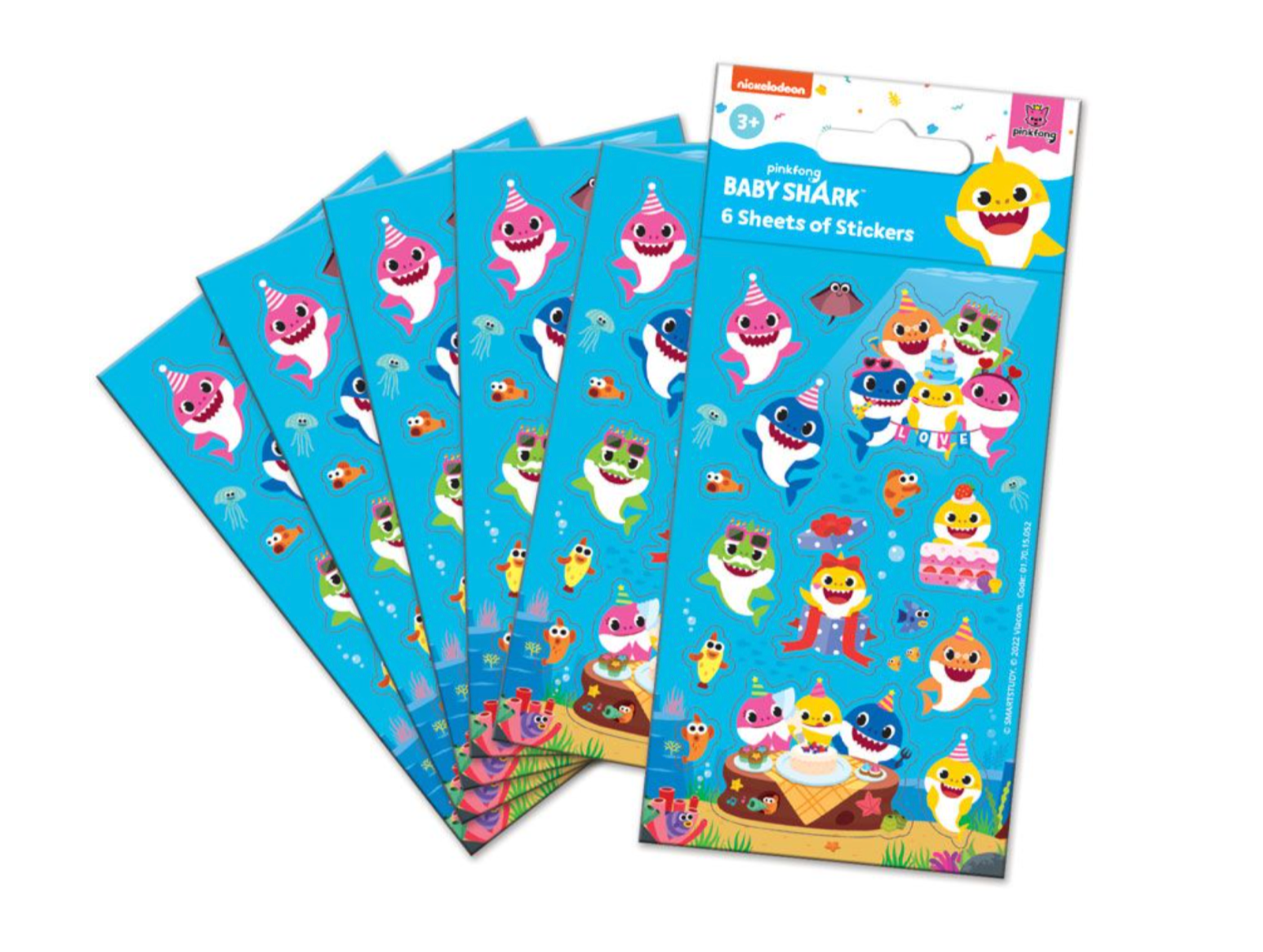 Baby Shark Potty Toilet Training Reward Chart & Stickers sticker nick jr