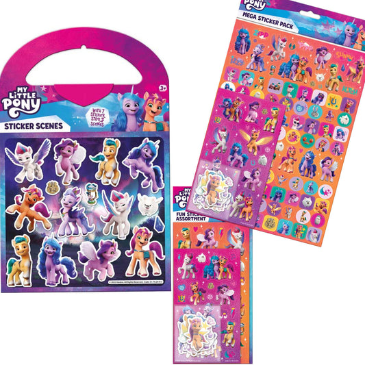 My Little Pony STICKERS VARIOUS Mega Pack 7 STORY STICKER SCENES YOU CHOOSE