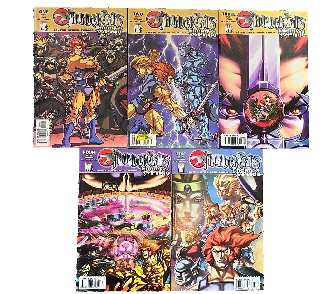 Thundercats Enemys Pride #1-5 VF/NM complete COMIC John Layman WildStorm SET