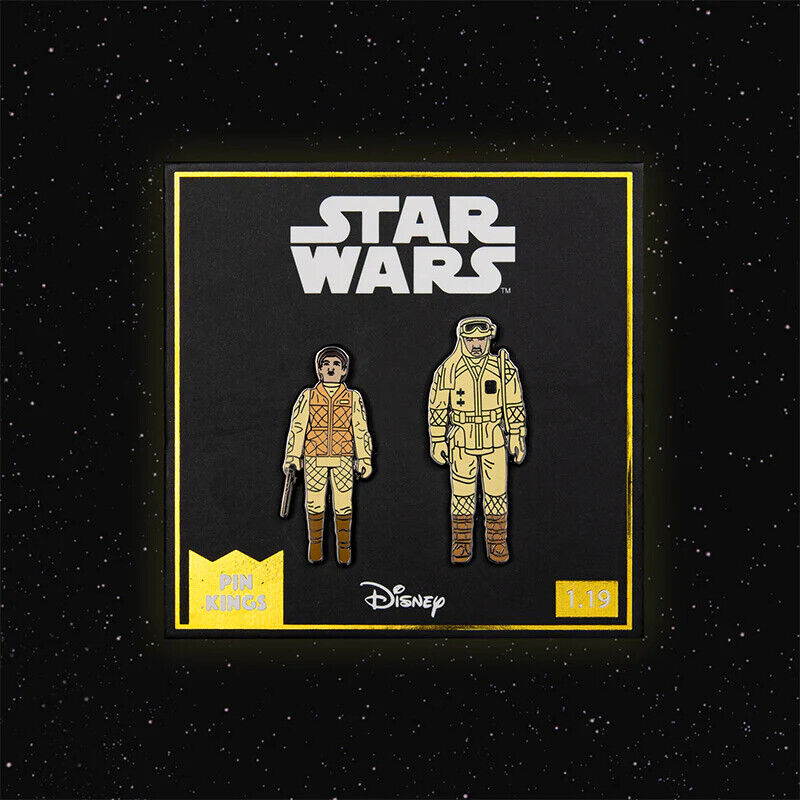 Pin Kings Star Wars Enamel Pin Badge LUKE DARTH CHUWBACCA LUCAS DISNEY OFFICIAL