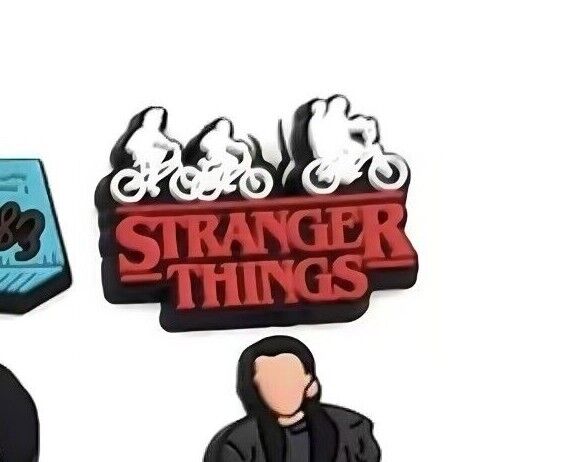 Stranger Things Shoe Charms Croc Jibbitz Water Proof Assorted NETFLIX HORROR LOT