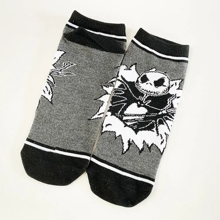 LICENSED Nightmare Before Christmas Socks Novelty One Size BOAT CASUAL SOCK WEAR