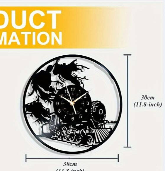 Harry Potter Vinyl Wall Clock Gift Birthday Holiday Art Home Room Decor Design 3